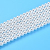 Baking Paint Pearlized Glass Pearl Bead Strands HY-N002-3mm-A12-2