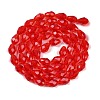 Transparent Glass Beads Strands EGLA-N013-T6mm-D12-2
