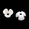 UV Plating Opaque Acrylic Bead Cap OACR-K001-39K-2