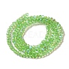 Electroplate Transparent Glass Beads Strands LS-EGLA-A035-T3mm-L09-2
