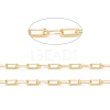 Handmade Golden Brass Enamel Link Chains CHC-M021-66A-08-2