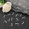 304 Stainless Steel Stud Earring Findings STAS-G224-21S-02-4