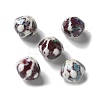 Vintage Porcelain Pumpkin Beads PORC-L080-A04-1