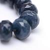 Natural White Jade Bead Strands G-R343-2x4-14-4