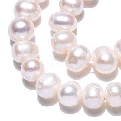 Natural Cultured Freshwater Pearl Beads Strands PEAR-N013-06F-1