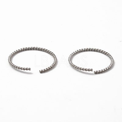 Non-Tarnish 304 Stainless Steel Open Jump Rings STAS-L262-36A-P-1