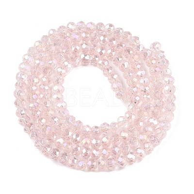 Electroplate Glass Beads Strands EGLA-A044-T2mm-B22-1