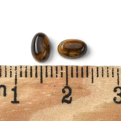 Natural Tiger Eye Cabochons G-A094-01A-09-1