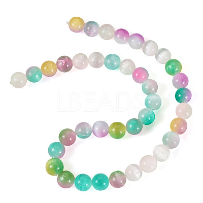 1 Strand Natural Selenite Beads Strands G-TA0002-87A-1