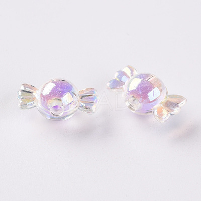 Transparent Acrylic Beads X-TACR-S152-03B-1