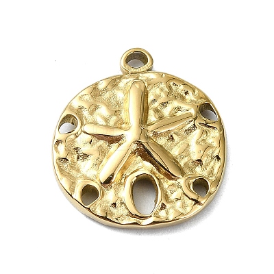 Ion Plating(IP) 304 Stainless Steel Pendants STAS-B058-02G-06-1