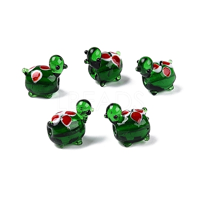 Handmade Lampwork Beads Strands LAMP-N024-36A-1