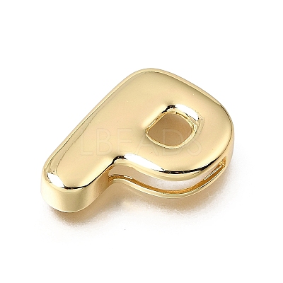 Brass Slide Charms KK-Z163-01G-P-1