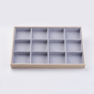 Cuboid Wood Ornament Displays ODIS-K002-01-1