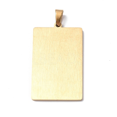 201 Stainless Steel Pendant LS-STAS-B033-01G-22-1