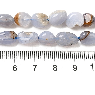 Natural Blue Lace Agate Beads Strands G-L608-A02-01B-1