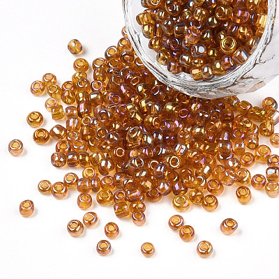 Round Glass Seed Beads SEED-A007-3mm-162C-1
