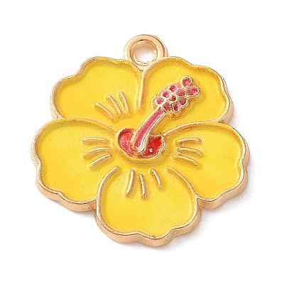 Alloy Enemal Pendants AL-CBAFB12-02A-1