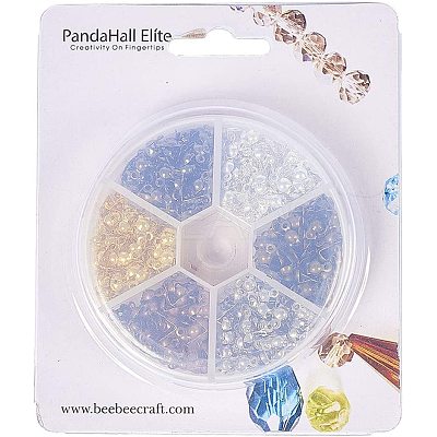 Brass End Bead Tips Knot Covers KK-PH0036-02-1