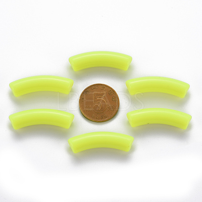 Opaque Acrylic Beads X-MACR-S372-002B-S023-1