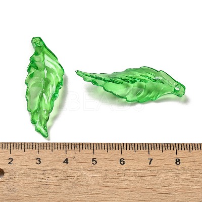 Transparent Acrylic Pendant X-OACR-E039-69G-1