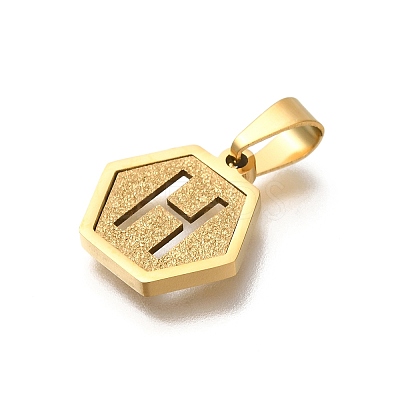 304 Stainless Steel Charms LS-STAS-H227-01G-H-1