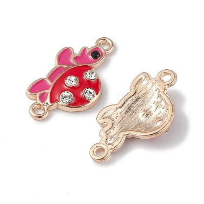 Alloy Enamel Connector Charms ENAM-I054-04-1