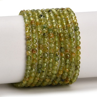 Natural Peridot Beads Strands GG-CBA753B-A04-3mm-1