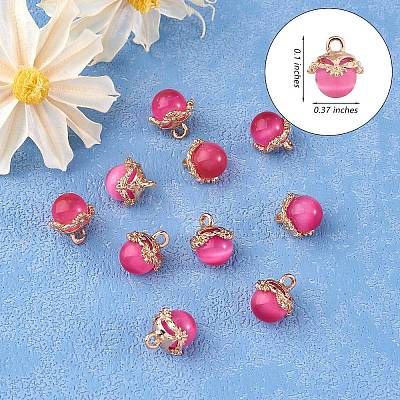 10Pcs Gemstone Charm Pendant Crystal Quartz Healing Natural Stone Pendants Buckle for Jewelry Necklace Earring Making Cra JX599E-1