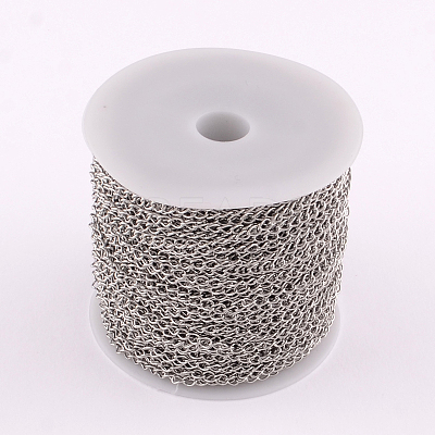 Tarnish Resistant 304 Stainless Steel Curb Chains CHS-Q001-11A-1