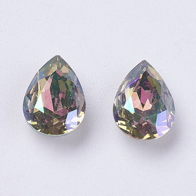 Imitation Austrian Crystal Glass Rhinestone RGLA-K011-13x18-001GL-1