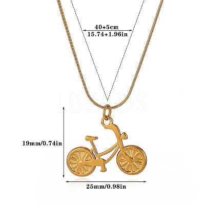 304 Stainless Steel Pendant Necklaces WGF4E05-01-1