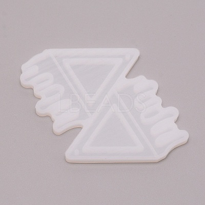 Halloween Theme DIY Pendant Silicone Molds DIY-TAC0001-49-1