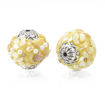 Handmade Indonesia Beads IPDL-E006-03E-1