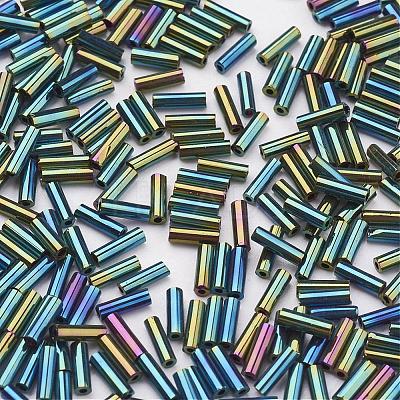 Glass Bugle Beads SEED-E001-9mm-85-1