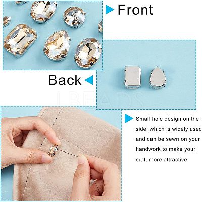 Sew on Rhinestone RGLA-CA0001-03-1