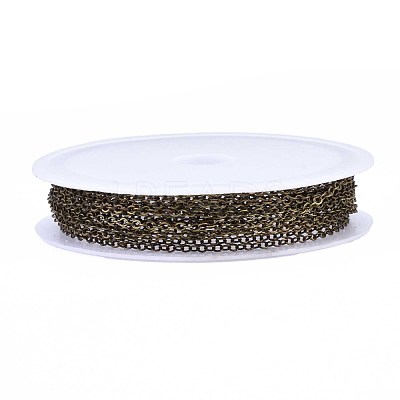 Brass Cable Chains CHC-T008-08AB-1