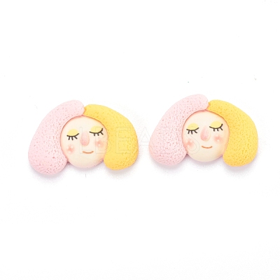 Resin Cabochons CRES-M007-02B-1