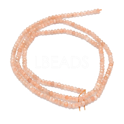 Natural Peach Moonstone Beads Strands G-G106-A35-01-1