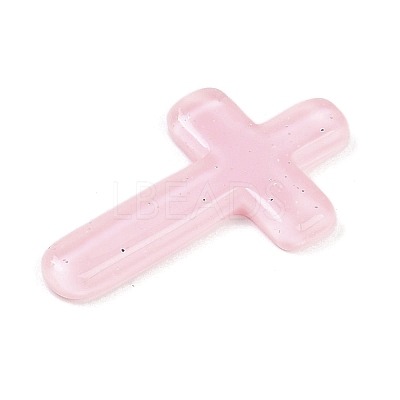 Cross Resin Cabochons RESI-Q014-04D-1