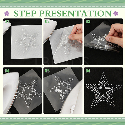 Glass Hotfix Crystal Rhinestone DIY-WH0349-327E-01-1