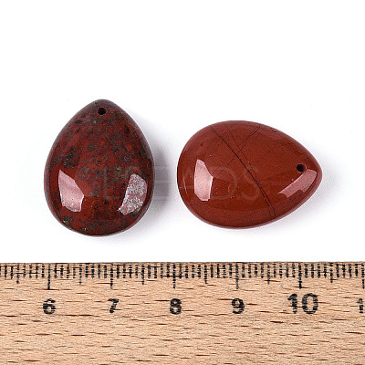 Natural Red Jasper Pendants G-T143-18A-05-1