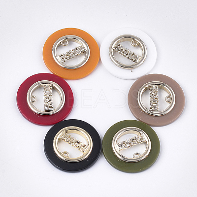 Opaque Acrylic Pendants MACR-T031-04-M-1