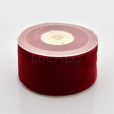 Polyester Velvet Ribbon for Gift Packing and Festival Decoration SRIB-M001-50mm-260-1