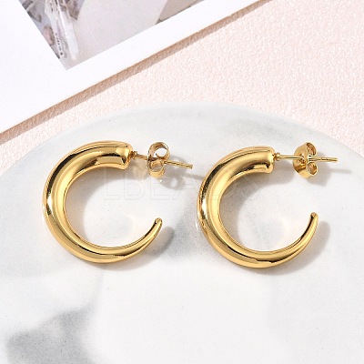304 Stainless Steel Stud Earrings SA-CBA46AF-12G-1