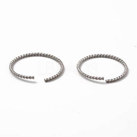 Non-Tarnish 304 Stainless Steel Open Jump Rings STAS-L262-36A-P-1