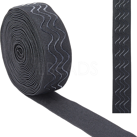Gorgecraft Polyester Non Slip Knitted Elastic Belt EW-GF0001-04-1
