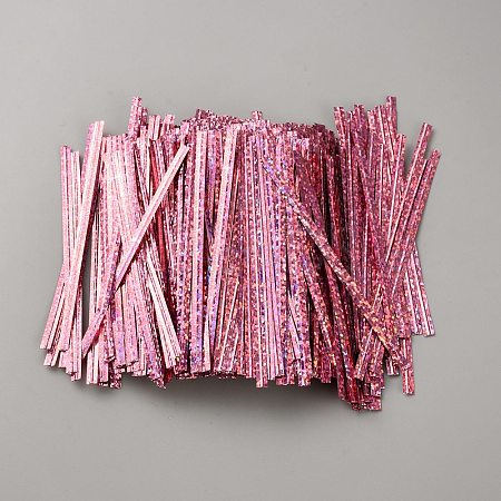 500Pcs Laser PET Plastic Wire Twist Ties FIND-WH20012-76B-1