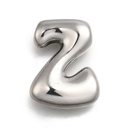 304 Stainless Steel Pendants STAS-S166-02P-26-1