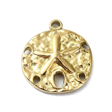 Ion Plating(IP) 304 Stainless Steel Pendants STAS-B058-02G-06-1